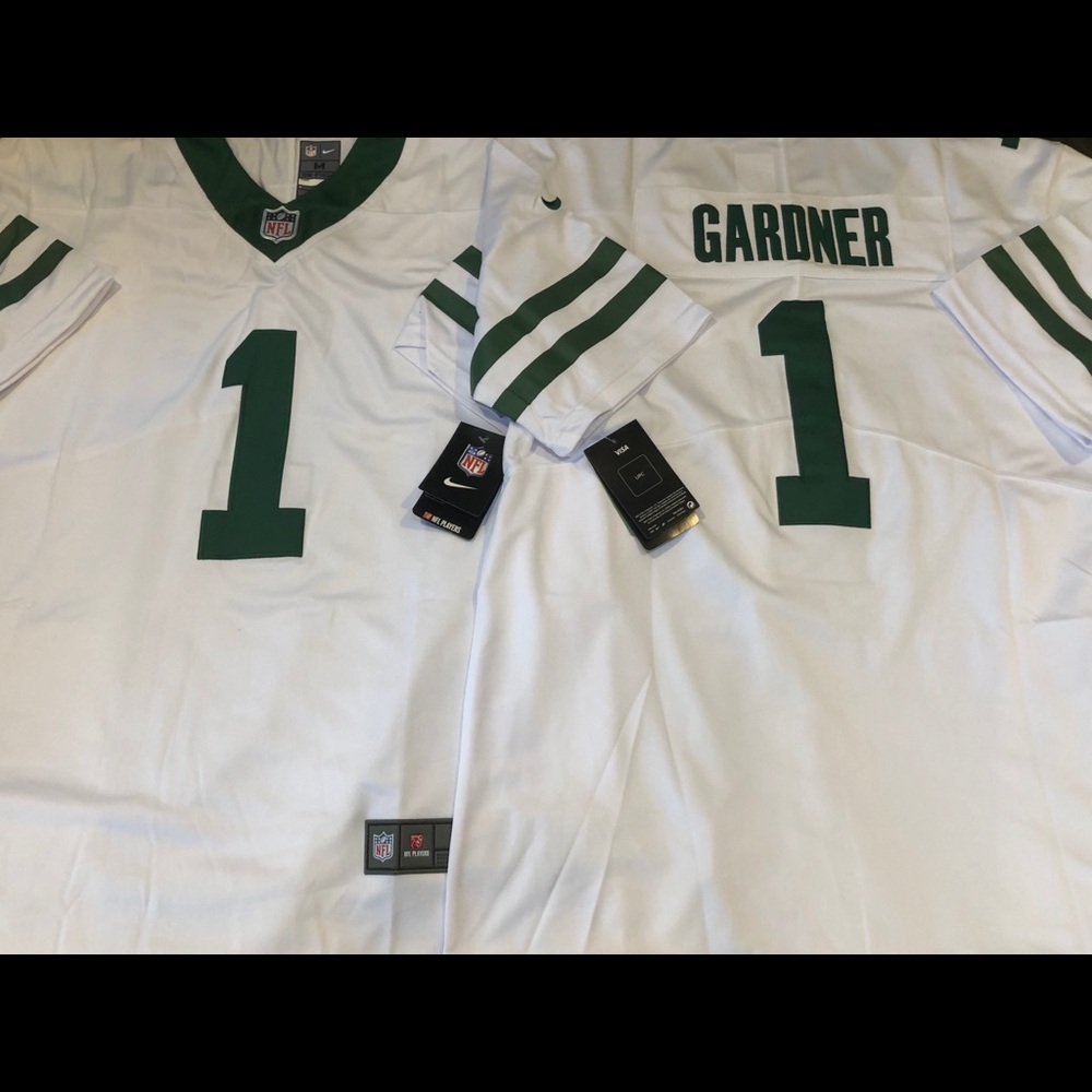 Nike NEW YORK JETS SAUCE GARDNER Men's JERSEY Sz M,L,XL,2XL New w tags